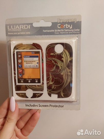 Защитные наклейки на корпус телефона SAMSUNG Corby