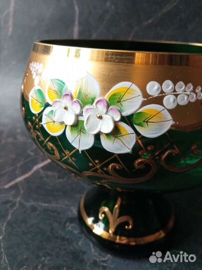 Ваза Богемия,пр-во Чехия