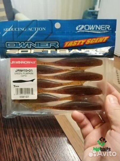 Силиконовая приманка Cultiva/Owner JRM-113 4.5