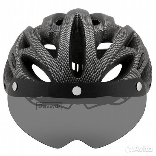 Шлем с визором и фонарем