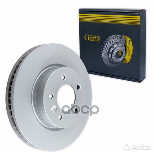 Диск тормозной land rover discovery 04- перед