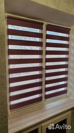 Рулонная штора на окно