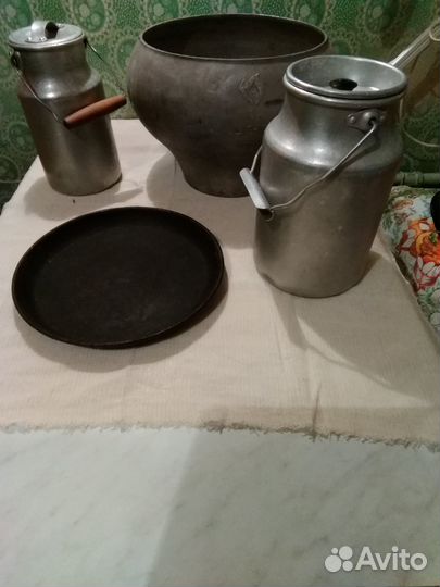 Металлическая посуда СССР