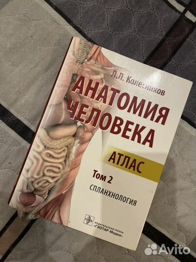 Атлас анатомии человека Л.Л. Колесников