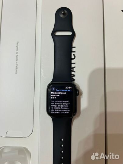 Часы apple watch se 40 mm midnight