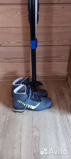 Лыжи детские с ботинками