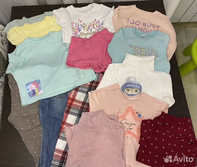 Детские вещи пакетом для девочки