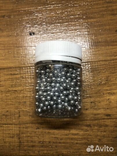 Шарики стальные, омедненные 4,5 мм