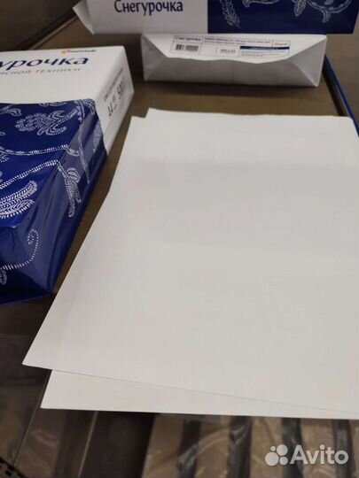 Бумага а4 снегурочка белая