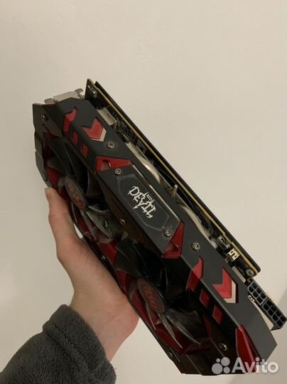 Видеокарта rx 580 red devil