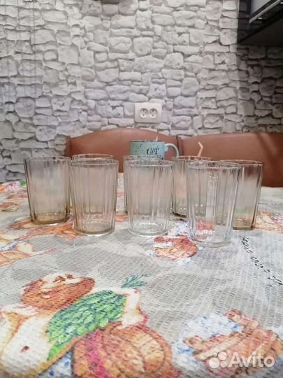 Стаканы граненые СССР