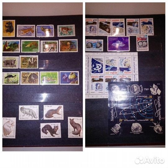 Коллекция марок и не только