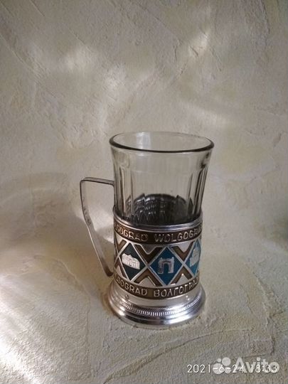 Подстаканники Волгоград /Сталинград/ СССР 1973г
