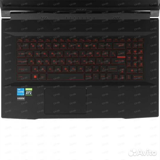 Игровой ноутбук msi 17.3