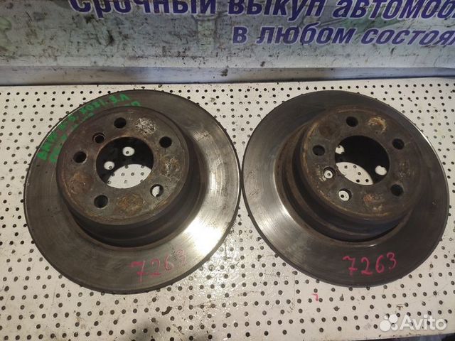 Диск тормозной задний Bmw X5 e53 рестайлинг