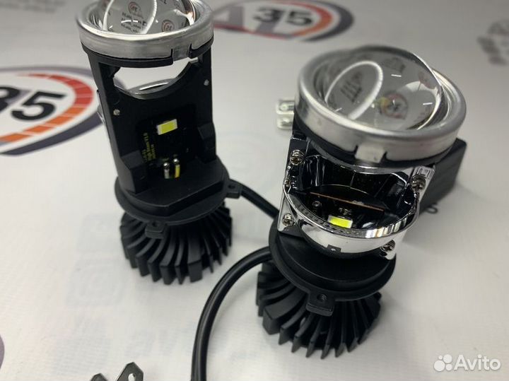 Светодиодные лампы. Билед модули Aozoom H4 mini