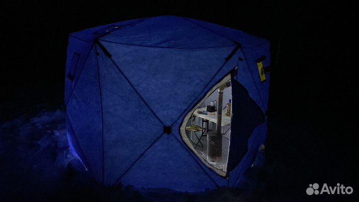 Палатка для зимней рыбалки куб 300х300