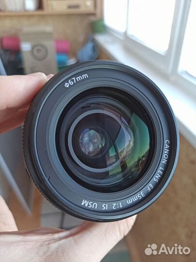 Canon ef 35mm f2 IS USM