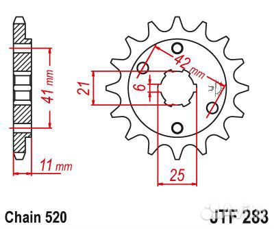 Звезда ведущая JTF 283.14