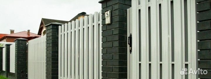 Горизонтальный штакетник