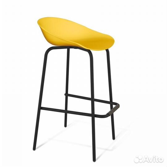 Стул барный Sheffilton SHT-ST19/S29 желтый