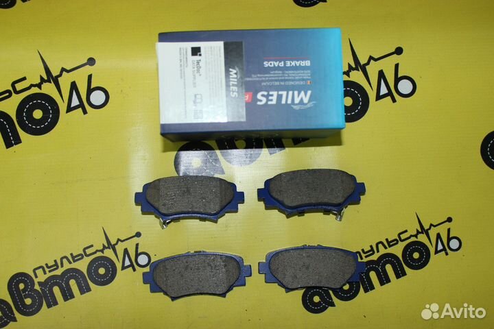 Колодки тормозные mazda 3 13- задние