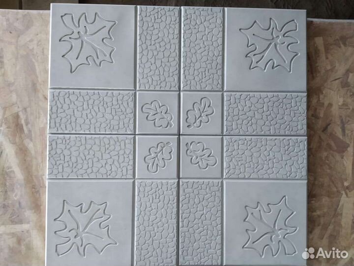 Тротуарная плитка, бордюр