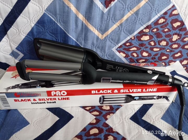 Плойка волна hairway м. 04011 д. 16*16*16мм гофре