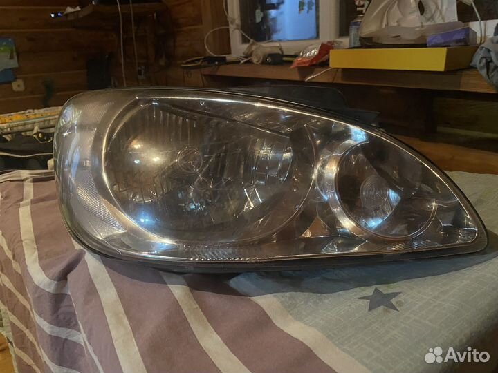 Рестайлинг hyundai getz 2004 год (фара )