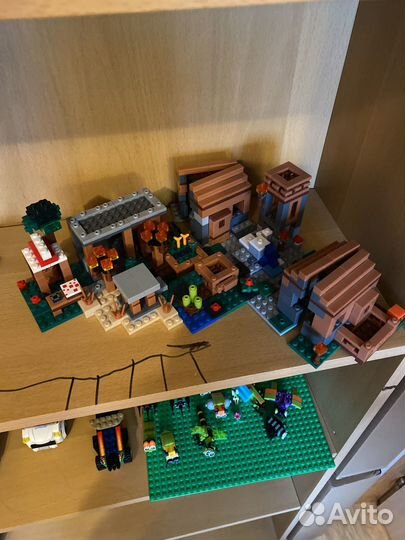 Констуктор деревня Майнкрафт новый в упаковке