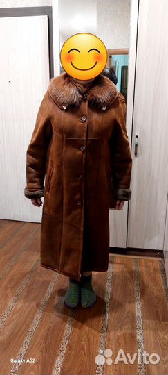 Дубленка натуральная женская 50 52