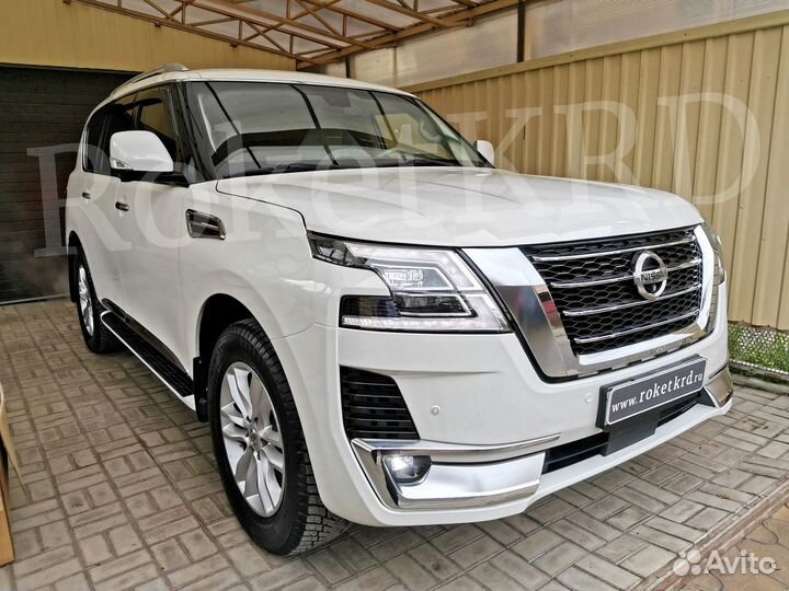 Рестайлинг Nissan Patrol y62 в 2020 год