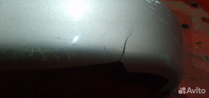 Пежо 206 бампер задний серый