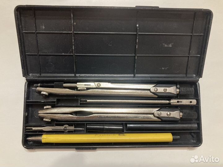 Набор для черчения СССР готовальня