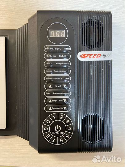 Электронное гибкое пианино SpeedRoll S3088, чёрное