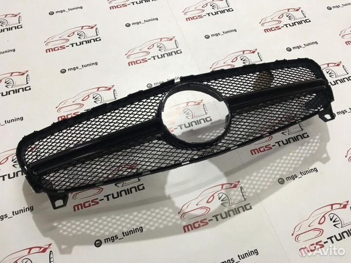 Решетка Mercedes A-class w176 AMG 45 Black