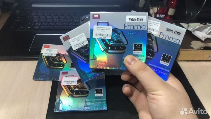 Защитное стекло на Apple Watch 7 (41mm-45mm)