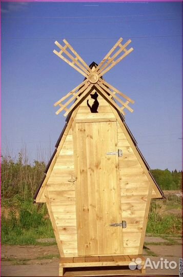 Уличный туалет домик с установкой эрэ 915