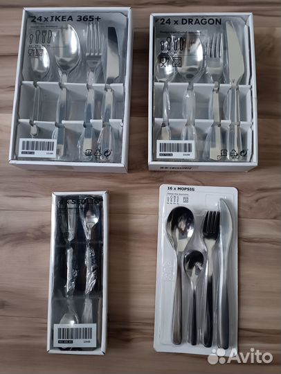 IKEA столовые приборы икеа седлиг 24 предмета