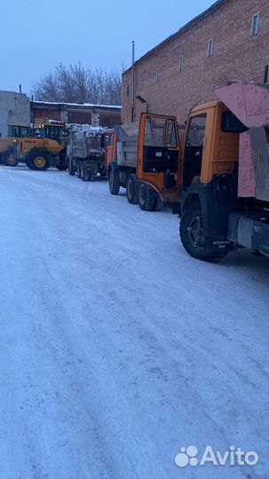 Доставка песка и щебня, вывоз мусора, вывоз снега