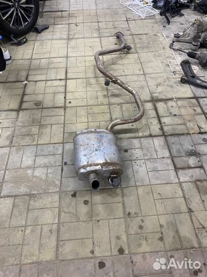 Глушитель задняя часть Corolla Е210