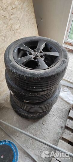 Диски с резиной летней 205 55 r16