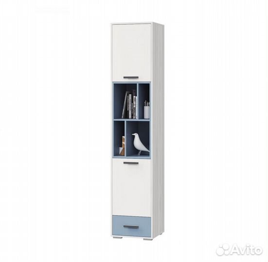 Шкаф для книг Стич с 2 дверками и 1 ящиком