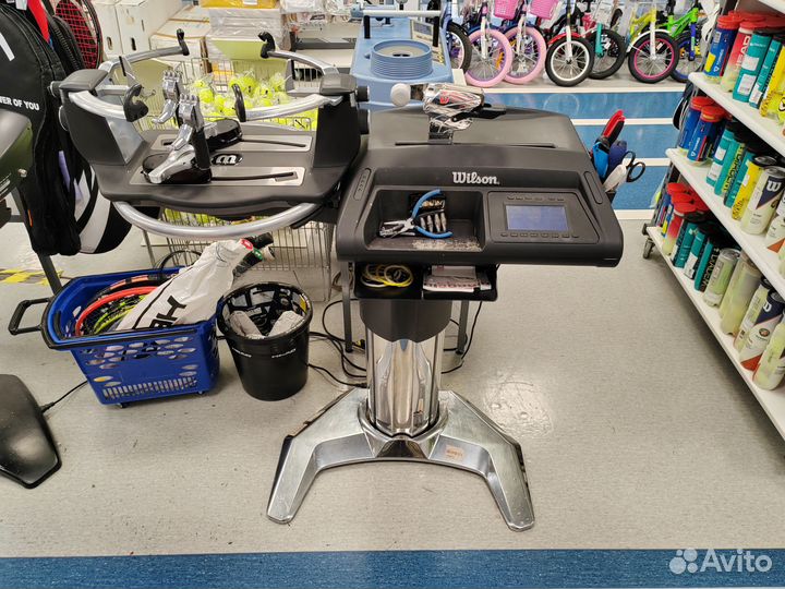 Перетяжка ракеток, натяжка струн