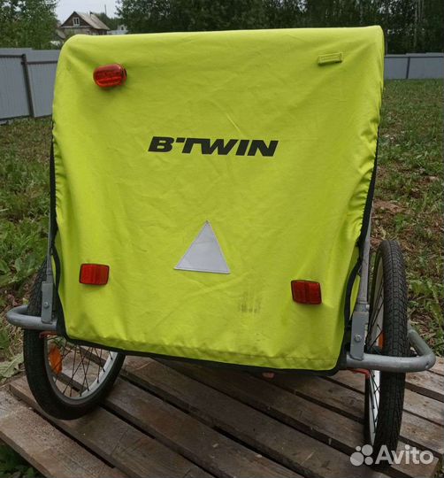 Велоприцеп для 2-х детей