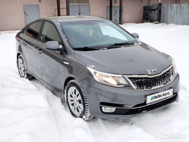Kia Rio 1.6 МТ, 2016, 190 000 км