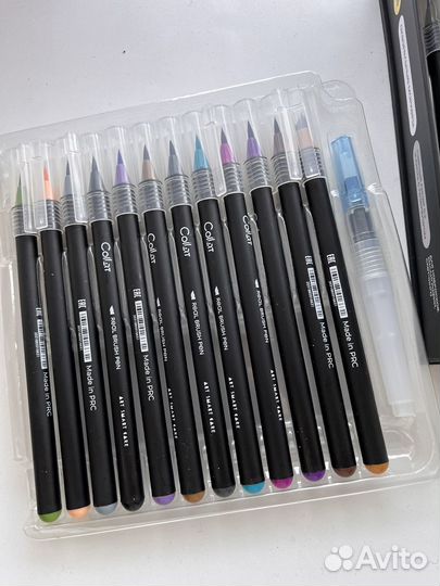 Акварельные маркеры новые