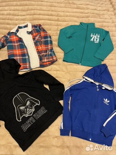 Пакет вещей на мальчика, р.110-116 (41 вещь)