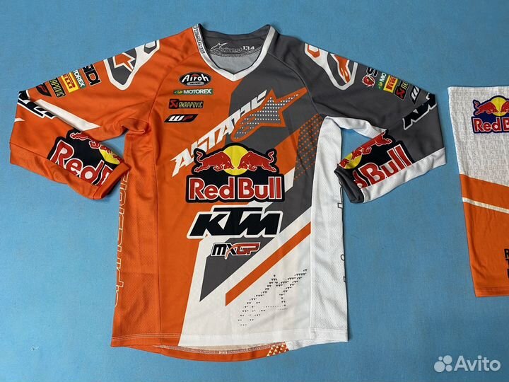 Детская джерси для мотокросса KTM RED bull