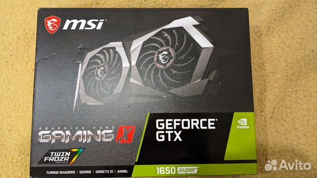 Nvidia Geforce GTX 1650 Super купить в Лыткарино | Электроника | Авито
